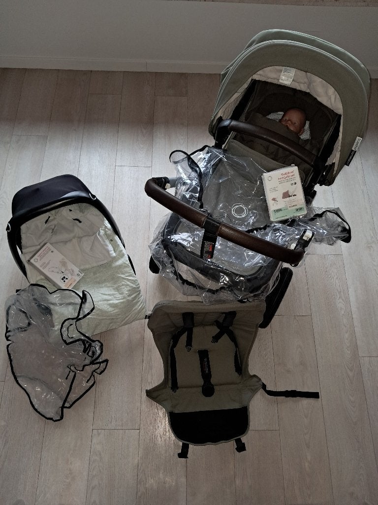 Bugaboo buggy cameleon3 + maxicosi pebbel + vele accessoires, Ophalen, Kinderwagen, Bugaboo, Luchtbanden