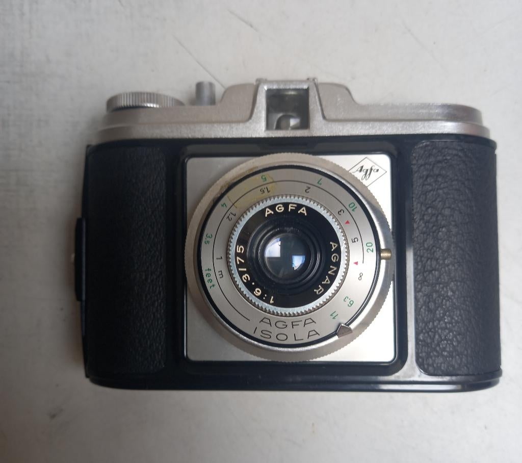 Agfa Isola I vintage camera (6x6 formaat), Verzamelen, Foto-apparatuur en Filmapparatuur, Fototoestel, 1940 tot 1960, Ophalen