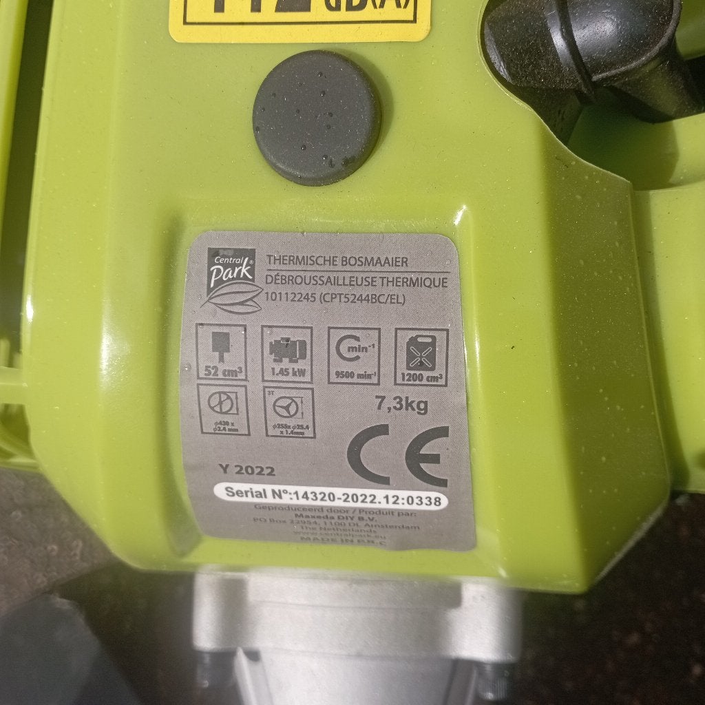 bosmaaier met werk aan, Tuin en Terras, Bosmaaiers, Ophalen, Gebruikt, Benzine
