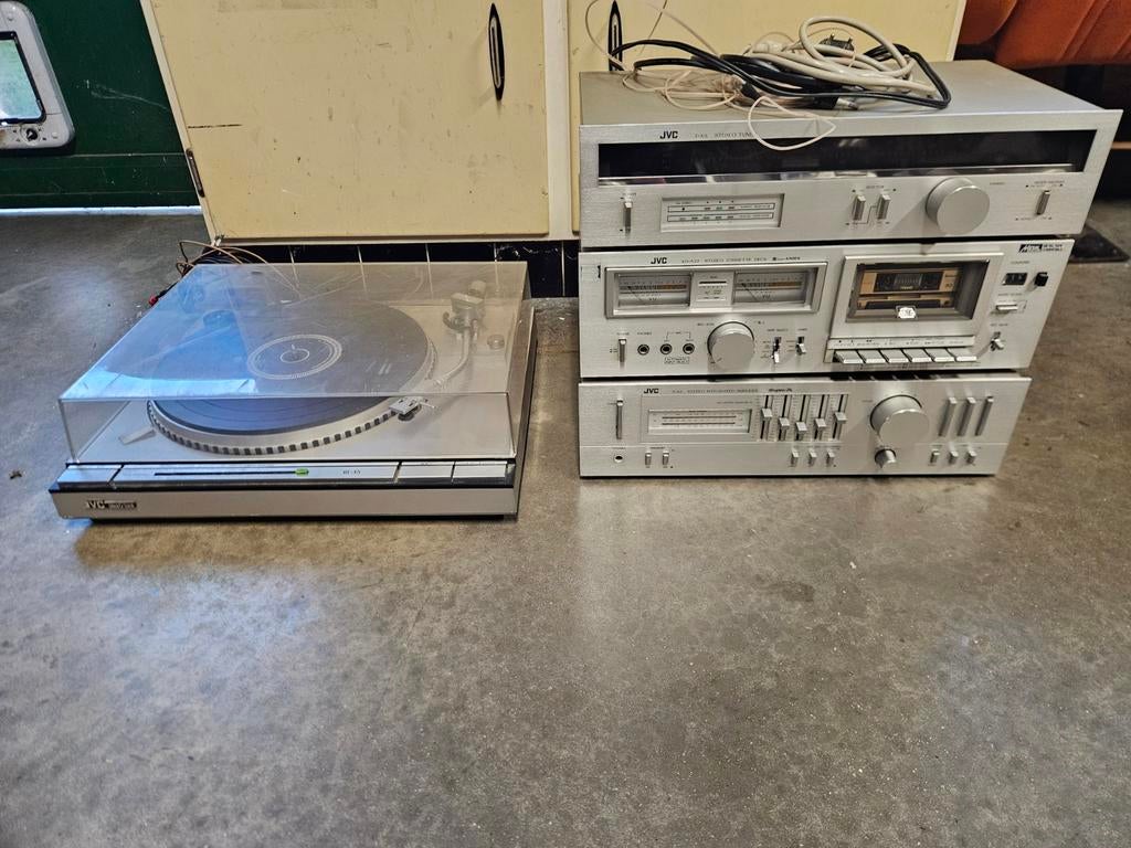 Vintage jvc stereo set, Enlèvement, JVC