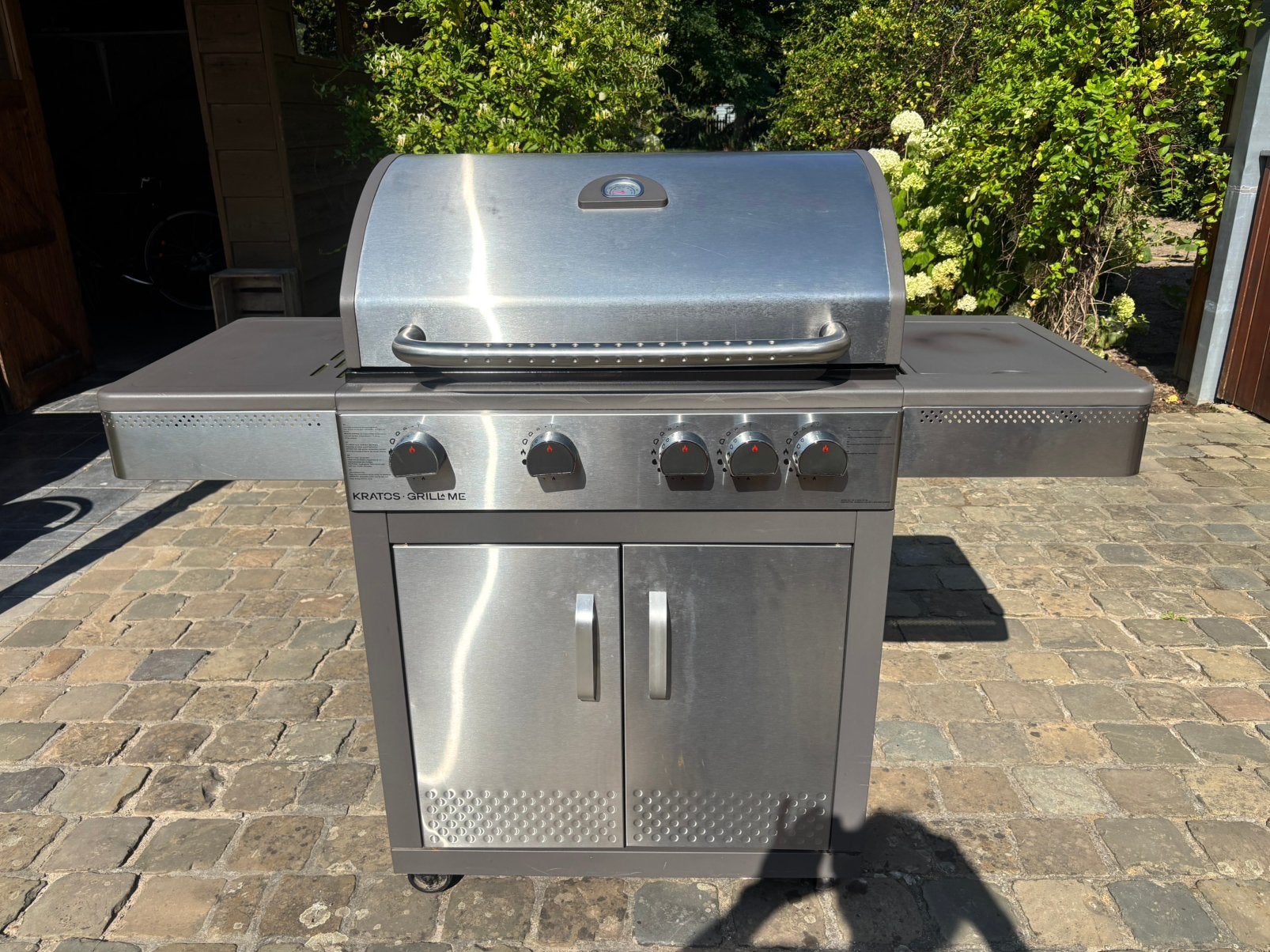 Kratos grill me gasbarbeque, Ophalen, Zo goed als nieuw