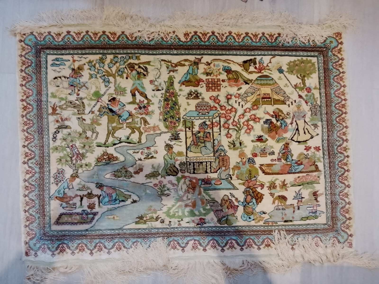 Silk of silj Hereke carpet Turkije.

④ 100%

Description fr, Ophalen of Verzenden