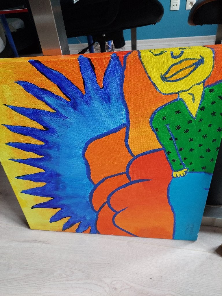Schildersdoek, Hobby en Vrije tijd, Schilderen, Ophalen, Gebruikt, Doek