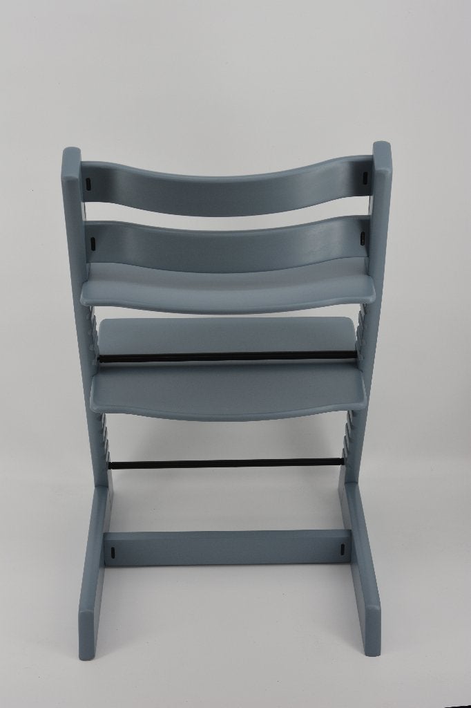 Stokke Trip Trap Denim Drift – trip trap stoel, Kinderen en Baby's, Ophalen of Verzenden, Gebruikt, Meegroeistoel, Aanschuifbaar