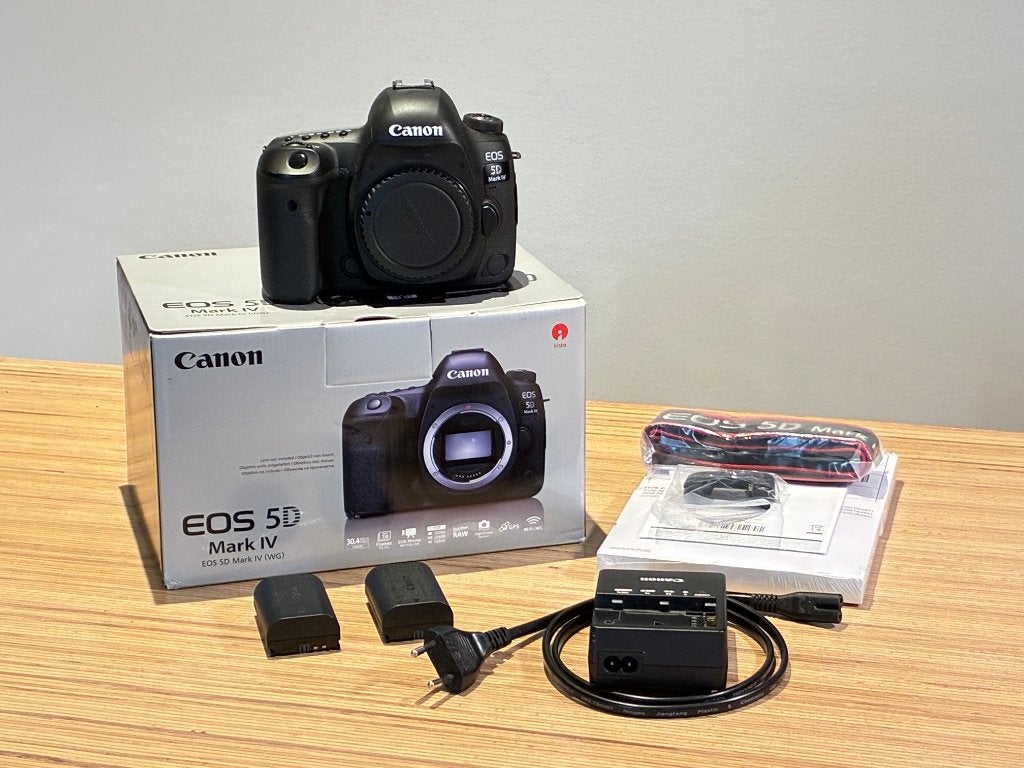 Canon EOS 5D Mark IV complet parfait état + profils couleur, Audio, Tv en Foto, Fotocamera's Digitaal, Zo goed als nieuw, Spiegelreflex