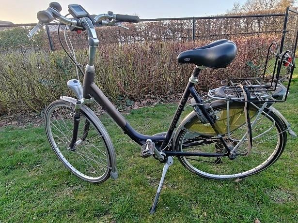 Damesfiets Gazelle, Fietsen en Brommers, Ophalen, Gebruikt, Versnellingen, 56 cm of meer