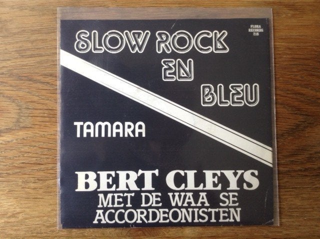 single bert cleys met de wase accordeonisten, Overige genres, 7 inch, Ophalen of Verzenden, Fotohoes