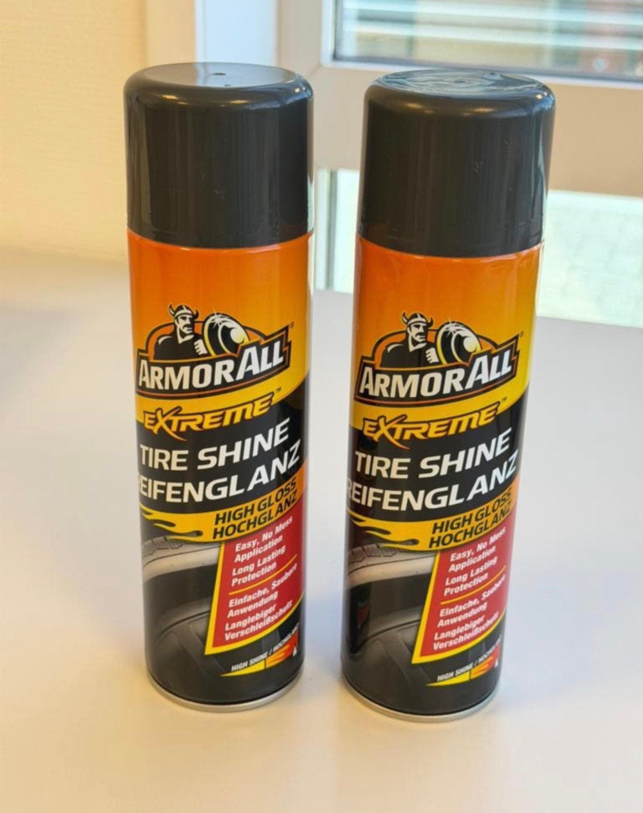 2x Armor All Extreme Tire Shine Bandenglans 500ml spuitbus 2, Ophalen of Verzenden, Nieuw
