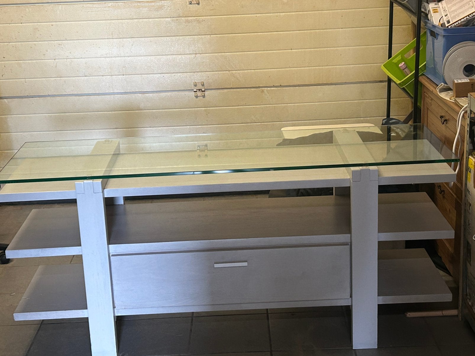 Tv meubel, Ophalen, Gebruikt, 150 tot 200 cm, Minder dan 100 cm