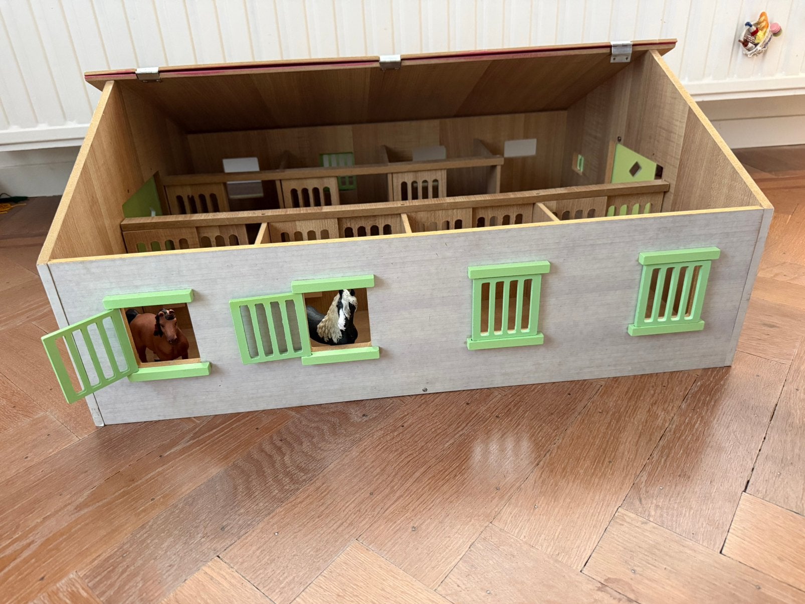 Complete manege met toebehoren Schleich, Ophalen of Verzenden, Gebruikt