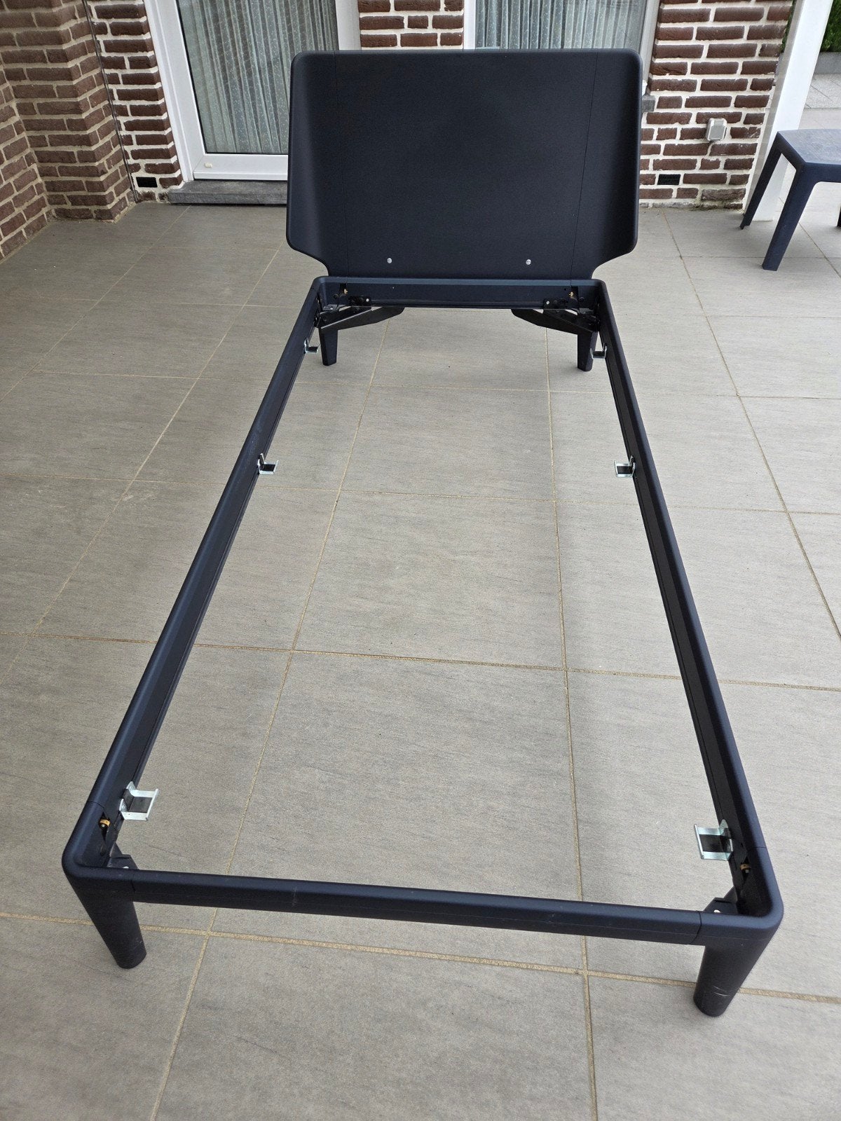 Auping Essential 90x200 + Auping hoofdbord ...alleen ophalen, Huis en Inrichting, Slaapkamer | Bedden, Ophalen, Gebruikt, 90 cm