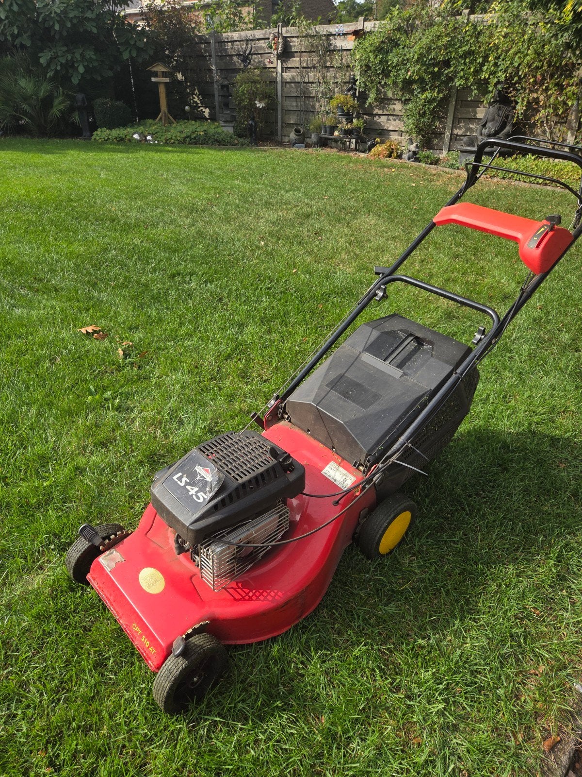 benzinemaaier zelftrekker briggs stratton, Tuin en Terras, Ophalen, Gebruikt