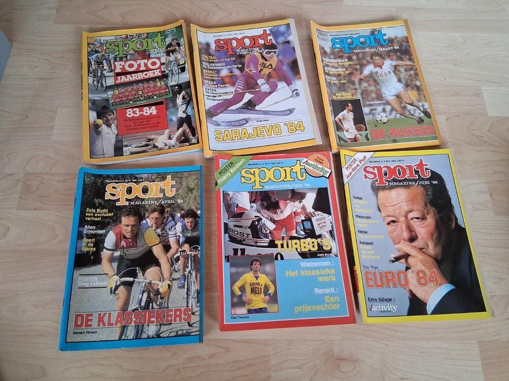 Sport Magazine 1984 maandblad magazine (9 magazines, Boeken, Sportboeken, Ophalen of Verzenden, Zo goed als nieuw
