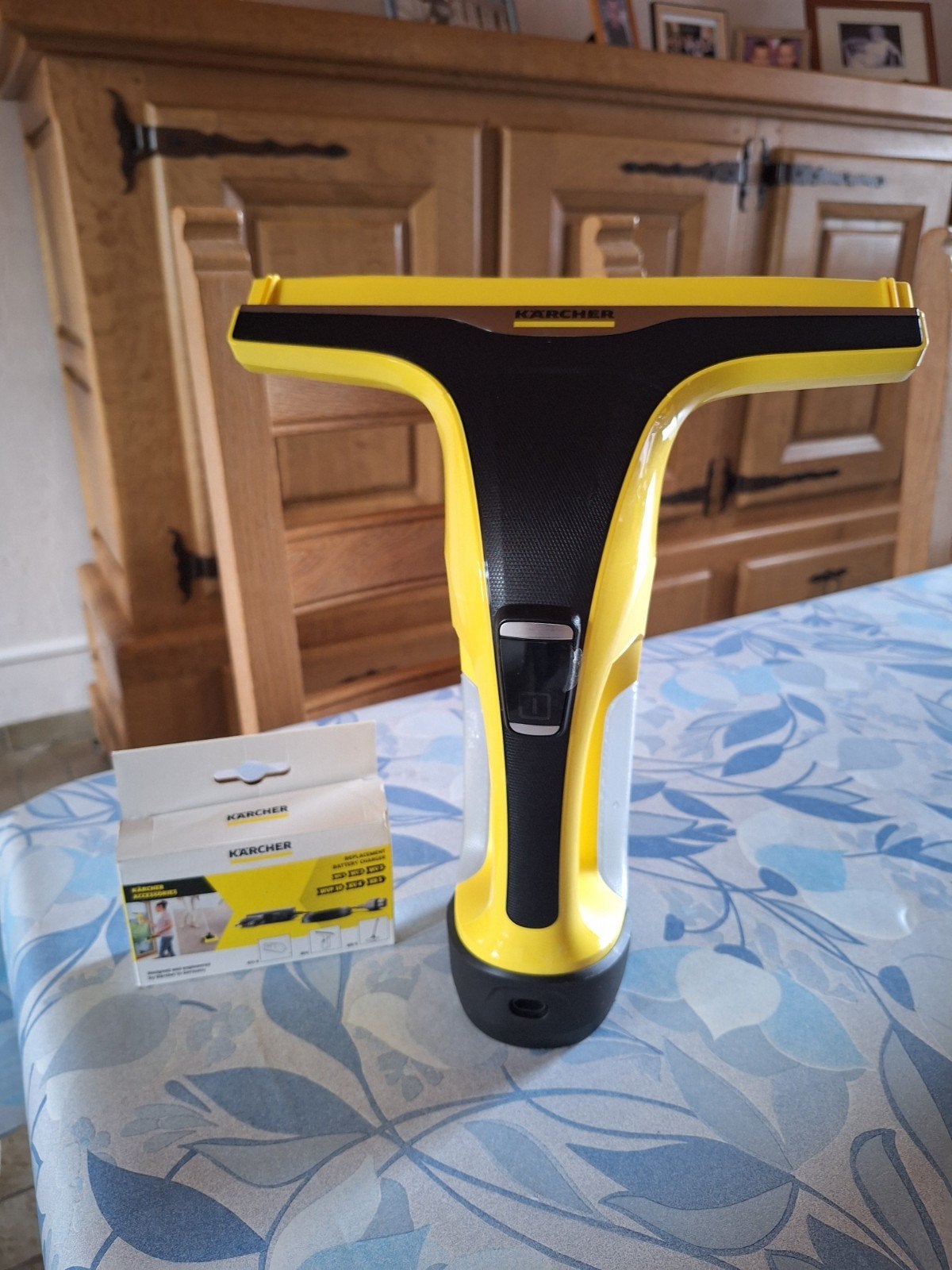 karcher vitres, Enlèvement