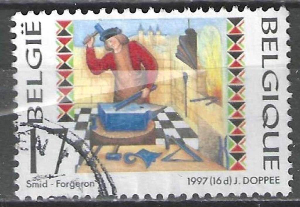 Belgie 1997 - Yvert 2725 /OBP 2724 - Ambachten (ST), Verzenden, Gestempeld, Gestempeld