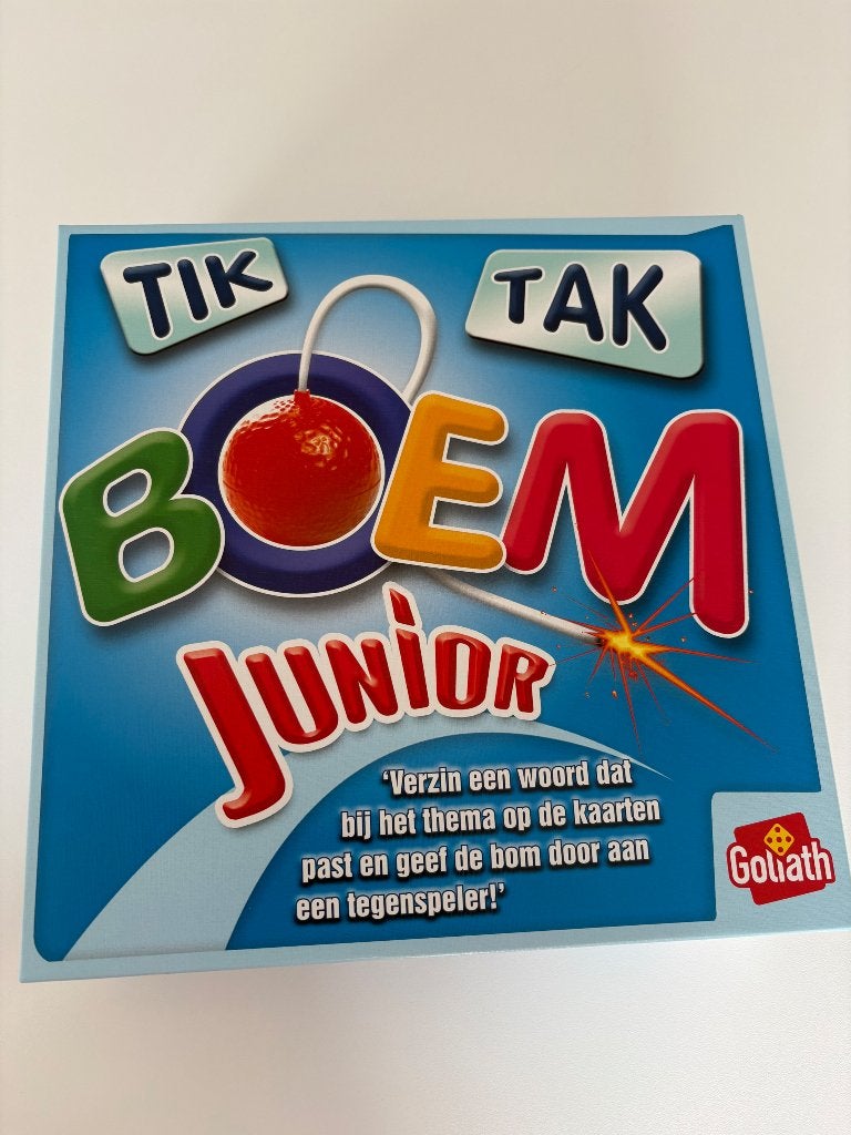 Tik Tak Boem, Drie of vier spelers, Ophalen, Zo goed als nieuw, Goliath