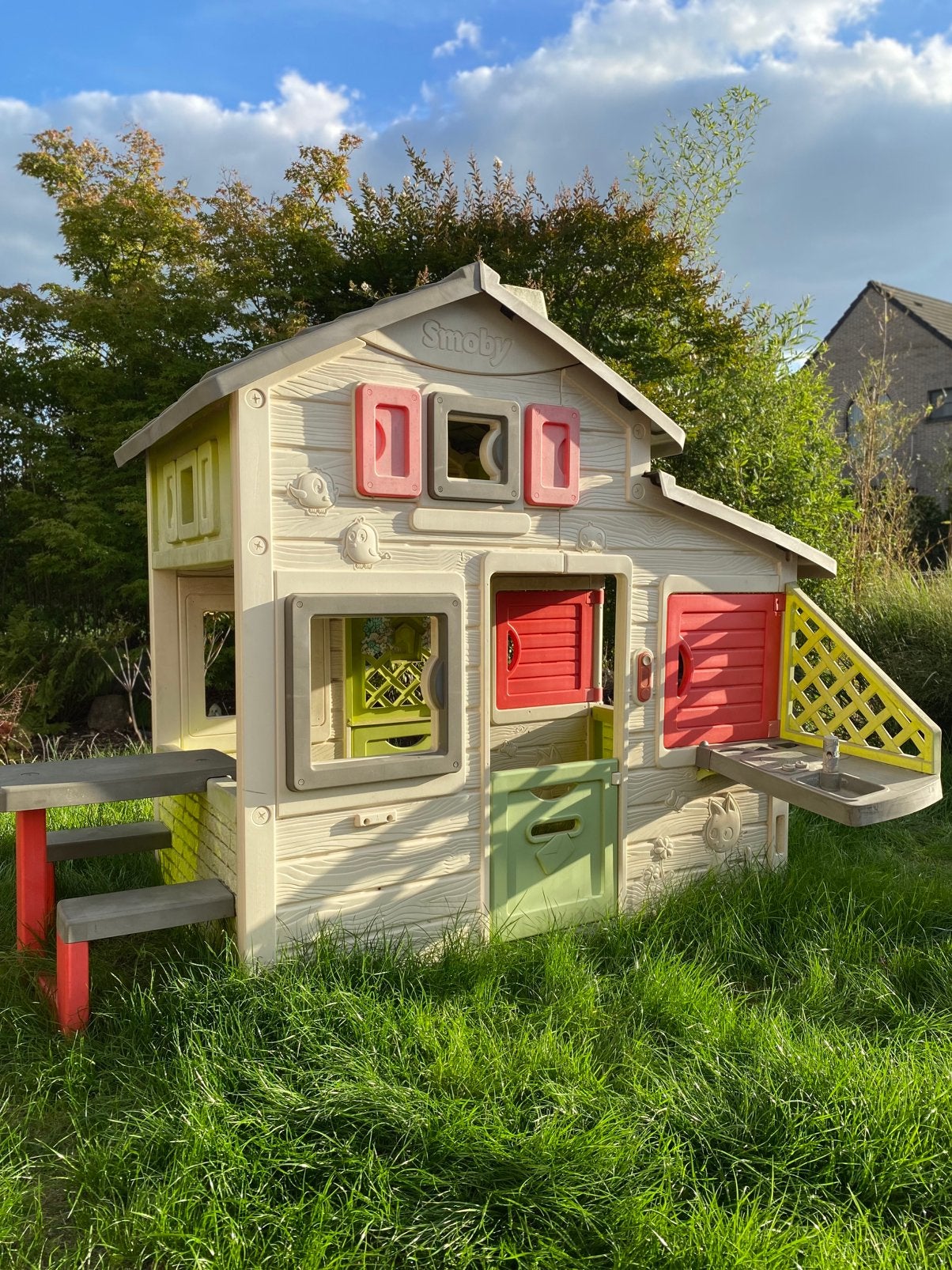 Leuk Smoby speelhuisje, Kinderen en Baby's, Ophalen, Gebruikt