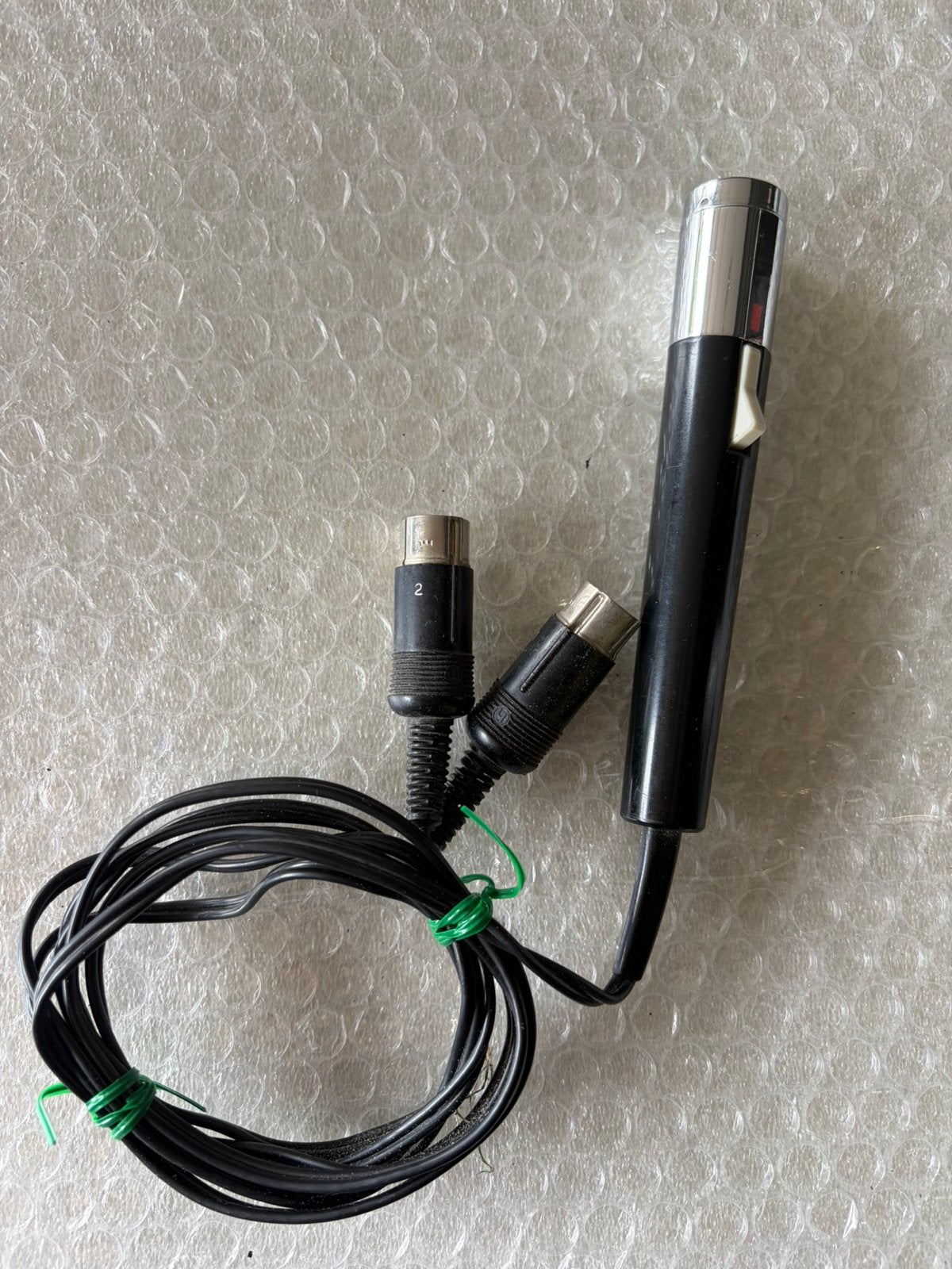 Microphone Stéréo Double Vintage Philips N8402 (Années 70), Muziek en Instrumenten, Ophalen of Verzenden, Zo goed als nieuw