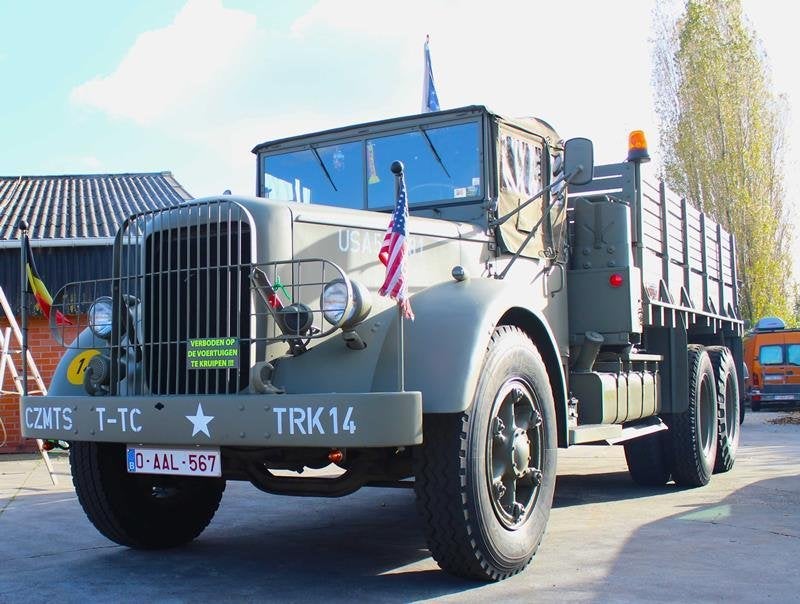 Mack 6x4 NR12, Ophalen, Landmacht