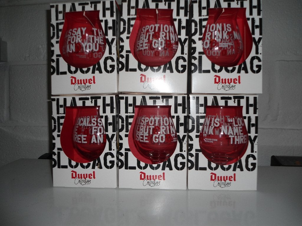 splinternieuwe duvel collector glazen, Collections, Enlèvement ou Envoi, Neuf, Duvel