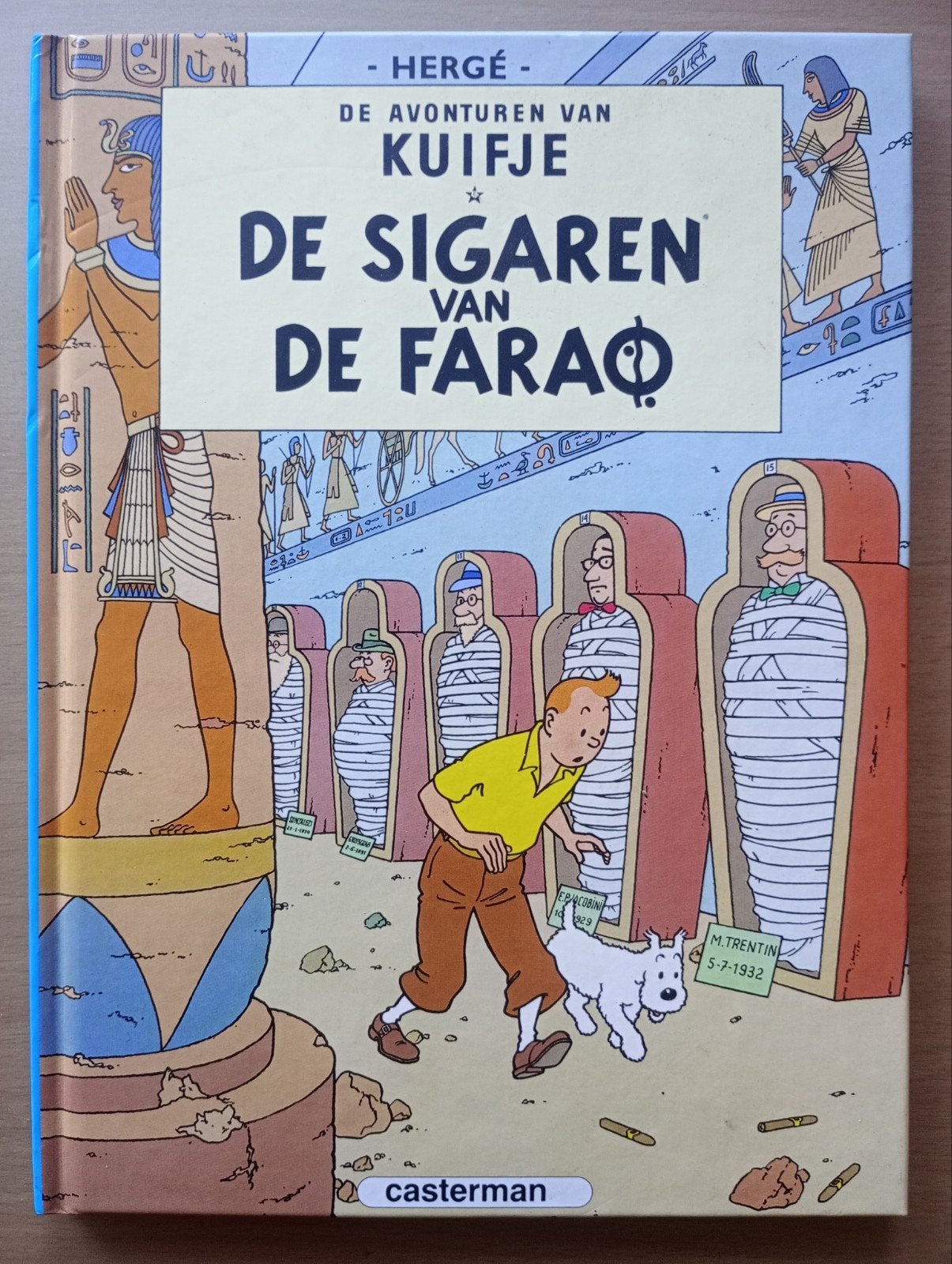 Kuifje mini collectie - sigaren van de farao, Eén stripboek, Ophalen of Verzenden, Zo goed als nieuw, Herge