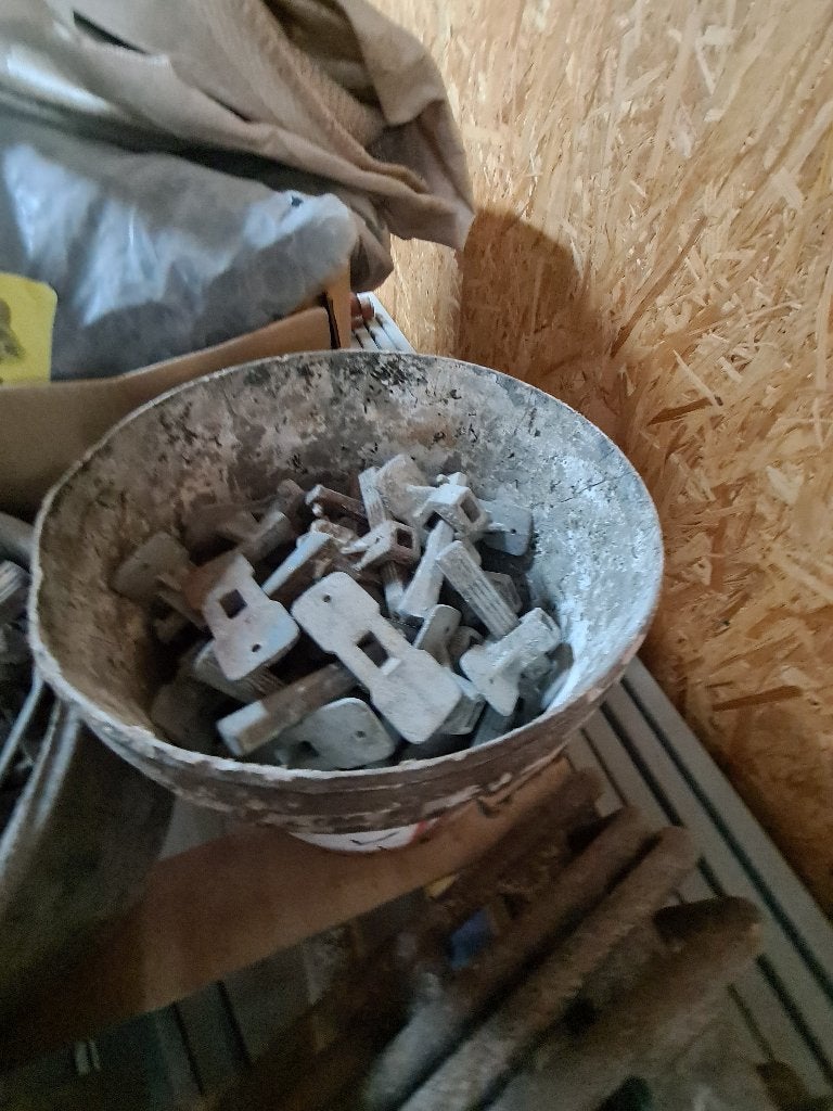 Clips de coffrage galvanisés Ø 6–10 mm, Bricolage & Construction, Enlèvement, Utilisé, Autres types
