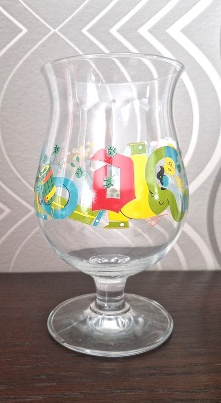 Duvel glas 'tripel hop' 2023, Verzamelen, Glas en Drinkglazen, Ophalen of Verzenden, Bierglas