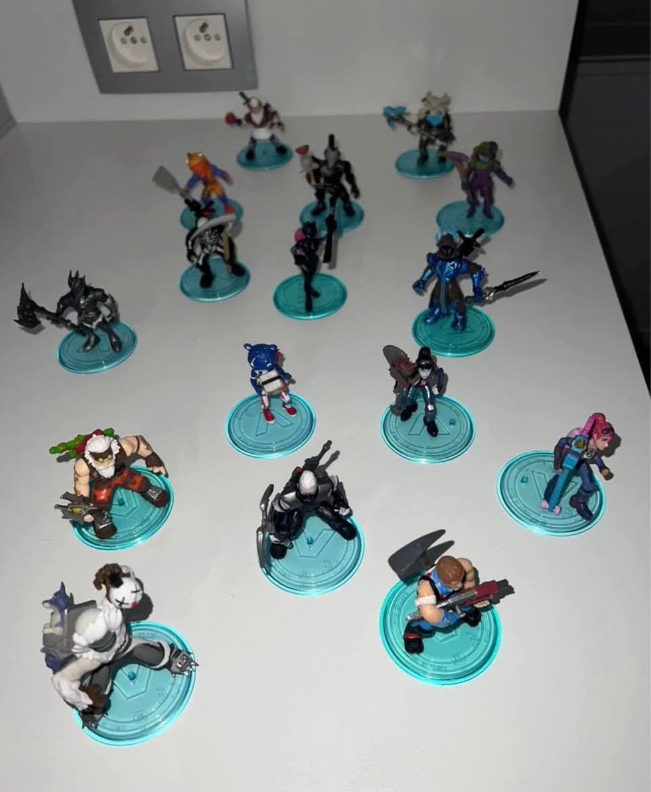 Lot de 14 mini-figurines Fortnite - Battle Royale Collection, Enlèvement, Comme neuf