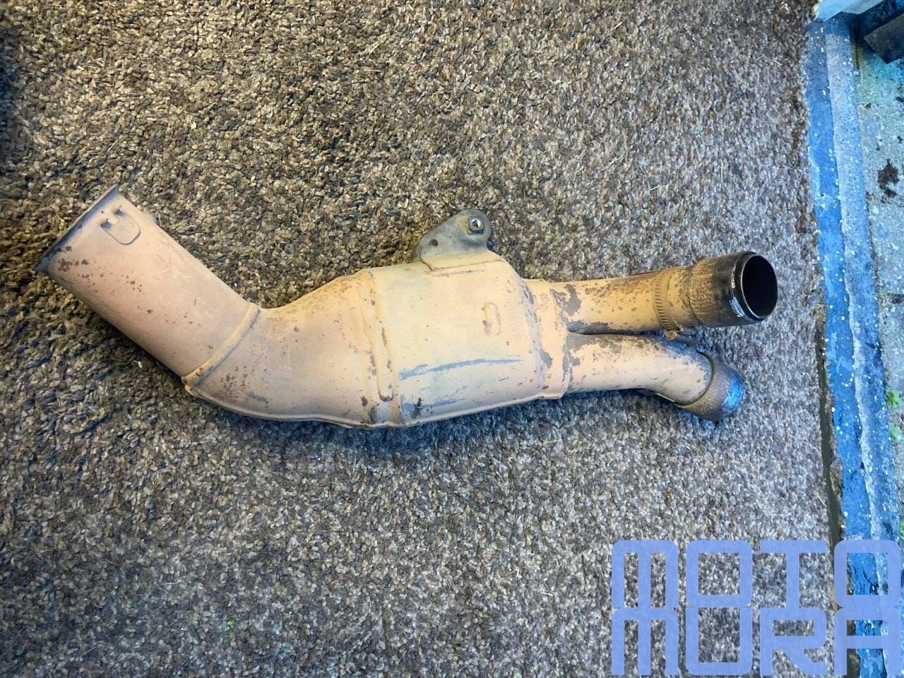 Catalysator voor de Yamaha YZF-R1 2009 - 2014 RN22 R1 YZF RN, Motoren, Gebruikt, -, -, Ophalen of Verzenden