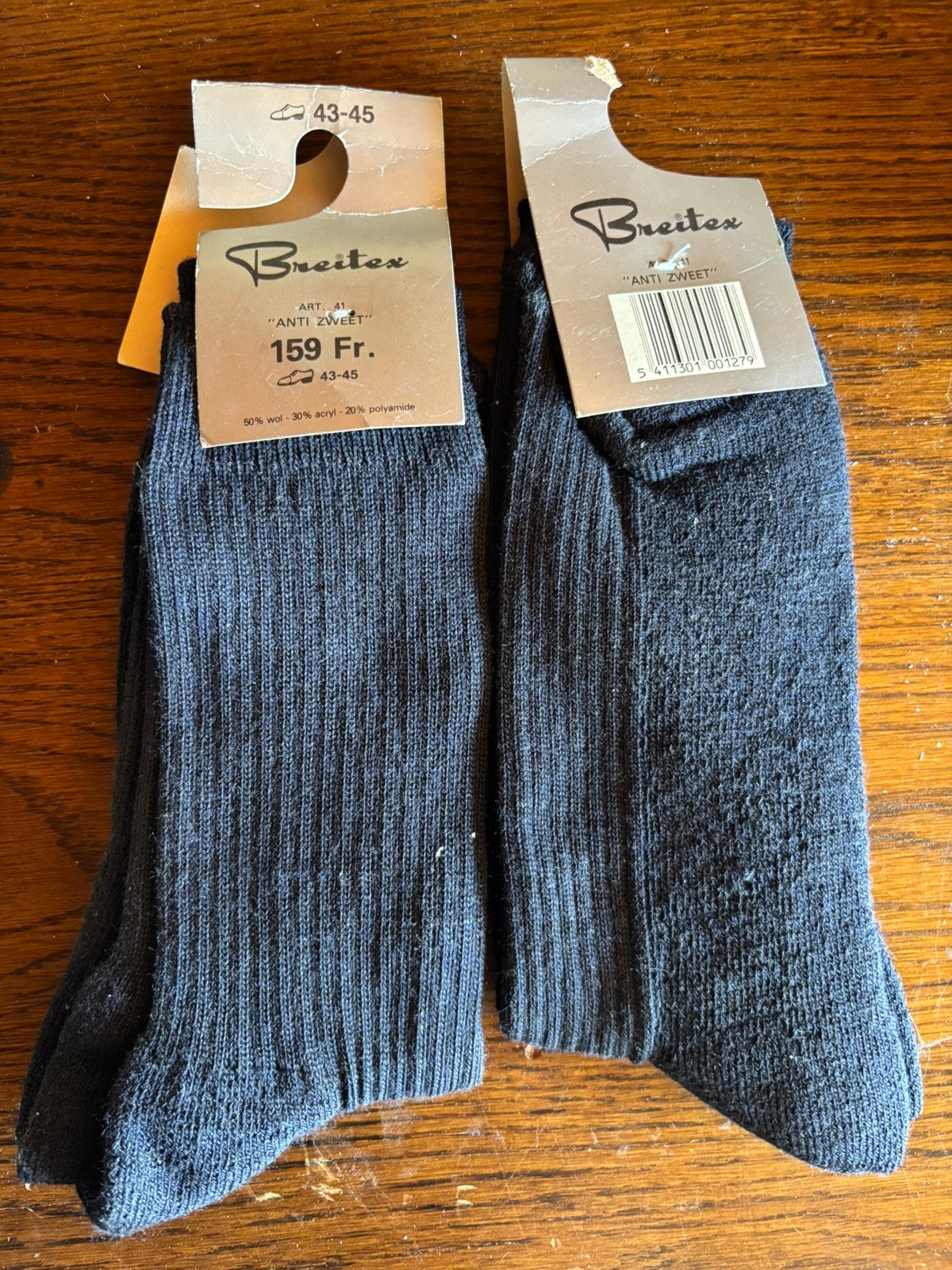 Herensokken Breitex, Ophalen of Verzenden, Nieuw, Maat 43 t/m 46, Blauw