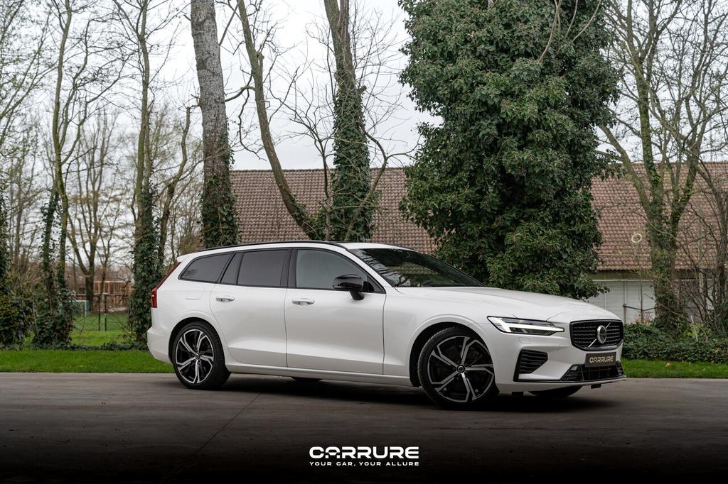 Volvo V60 2.0 T6 AWD 24M GARANTIE|PANO|ACC|KEYLESS|PDC, Auto's, Volvo, 1969 cc, 0 kg, Wit, 5 deurs