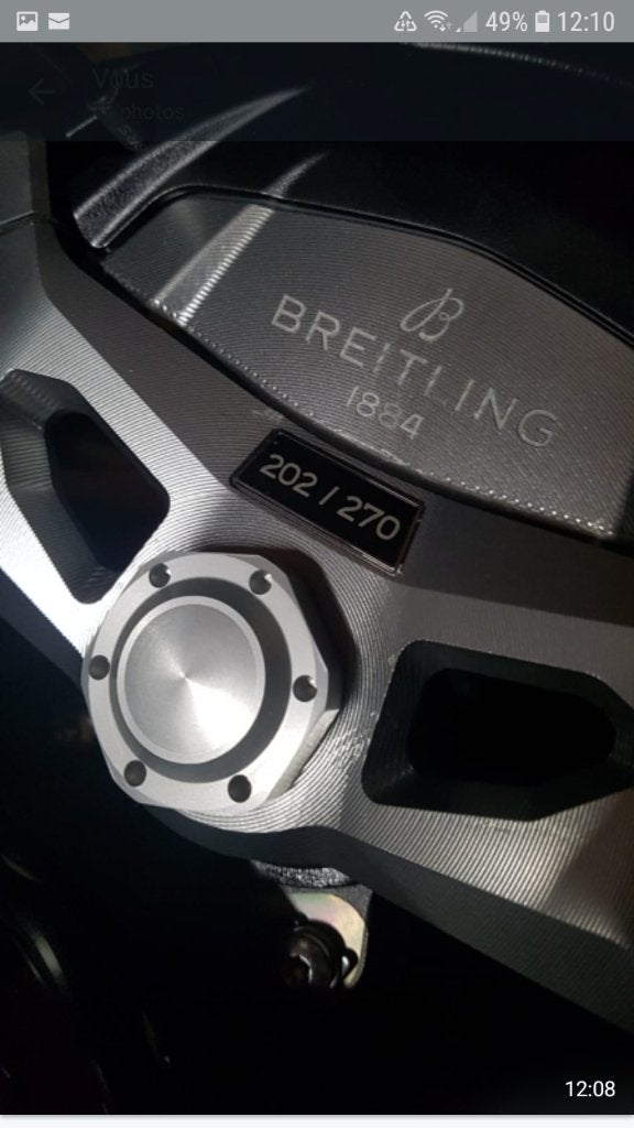 Triumph speed triple 1200 RR  breitling edition, Particulier, Neuf