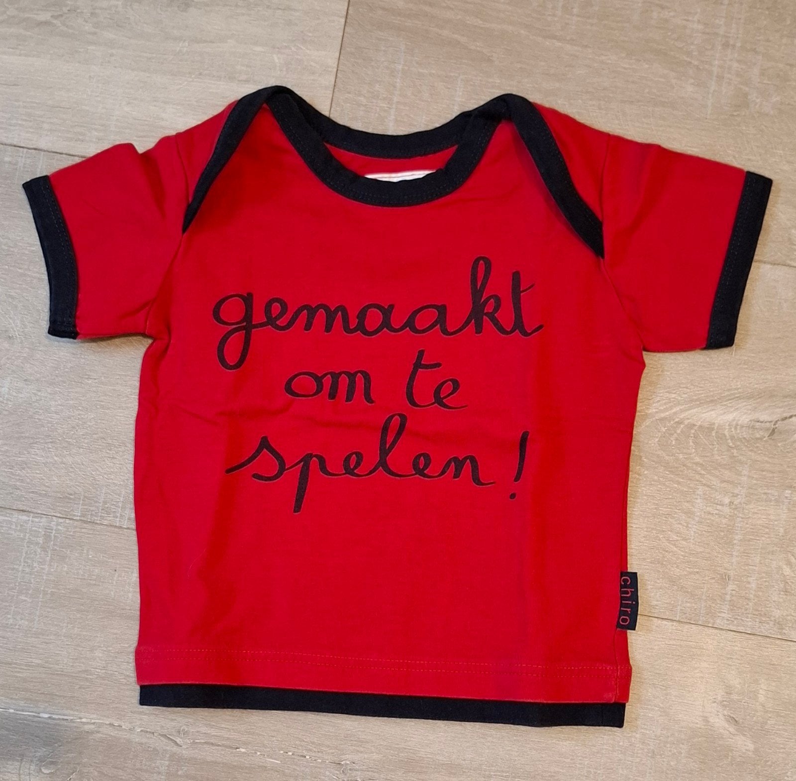chiro t-shirt maat 80 (baby), Ophalen, Zo goed als nieuw, Jongetje of Meisje