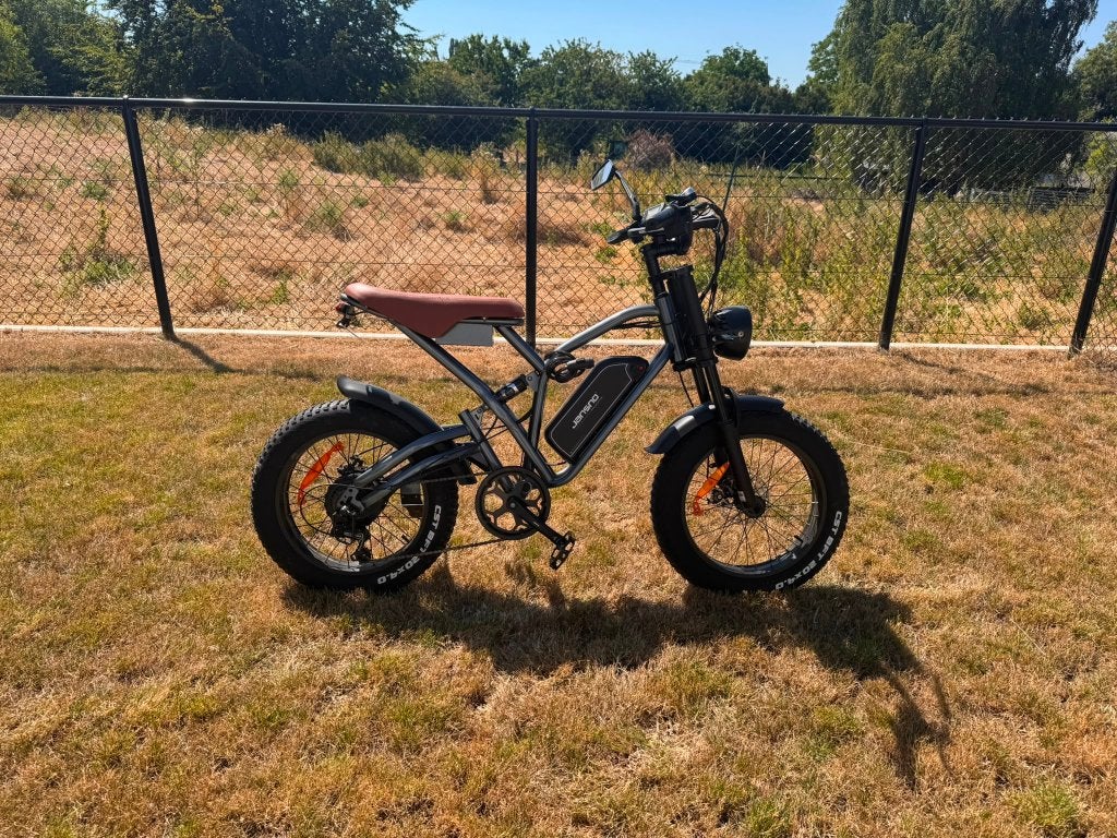 Jansno X50 elektrische fatbike — 243 km super uitgerust, Fietsen en Brommers, Gebruikt, Minder dan 47 cm, 30 tot 50 km per accu
