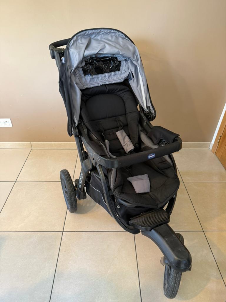 Poussette trio - chicco active, Ophalen, Gebruikt