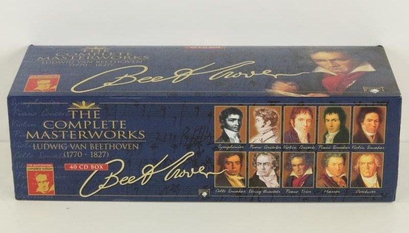 The Complete Masterworks of Ludwig van Beethoven, Comme neuf, Enlèvement, Édition spéciale, Beethoven