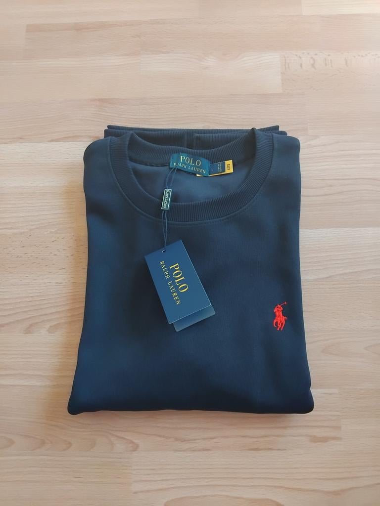 Polo ralph lauren sweater, Maat 52/54 (L), Blauw, Nieuw, Ophalen of Verzenden