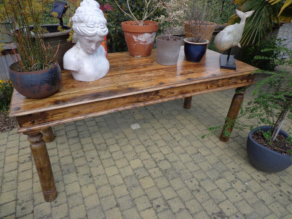 Koloniale tafel, 150 à 200 cm, Koloniaal, Enlèvement, Utilisé