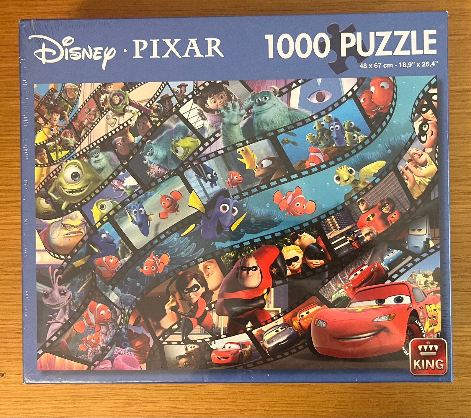 Disney puzzel nieuw in de verpakking, Ophalen, 500 t/m 1500 stukjes, Nieuw, Legpuzzel