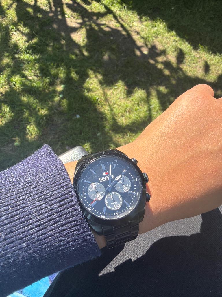 Horloge te koop, Staal, Staal, Polshorloge, Zo goed als nieuw