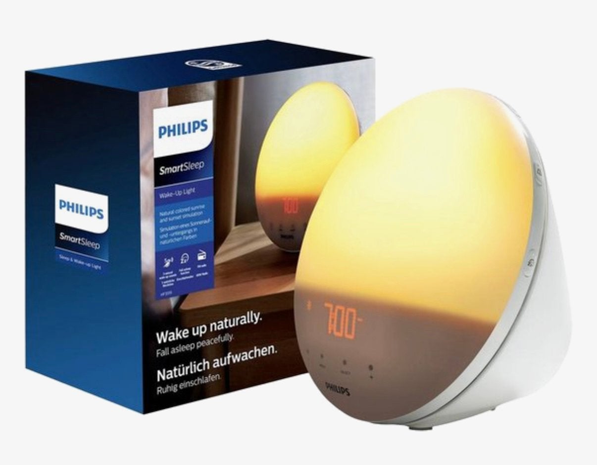 Philips wake-up light, Elektronische apparatuur, Ophalen of Verzenden, Zo goed als nieuw, Digitaal
