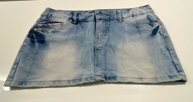 Jeans minirok, Blauw, Maat 42/44 (L), Ophalen of Verzenden, Zo goed als nieuw