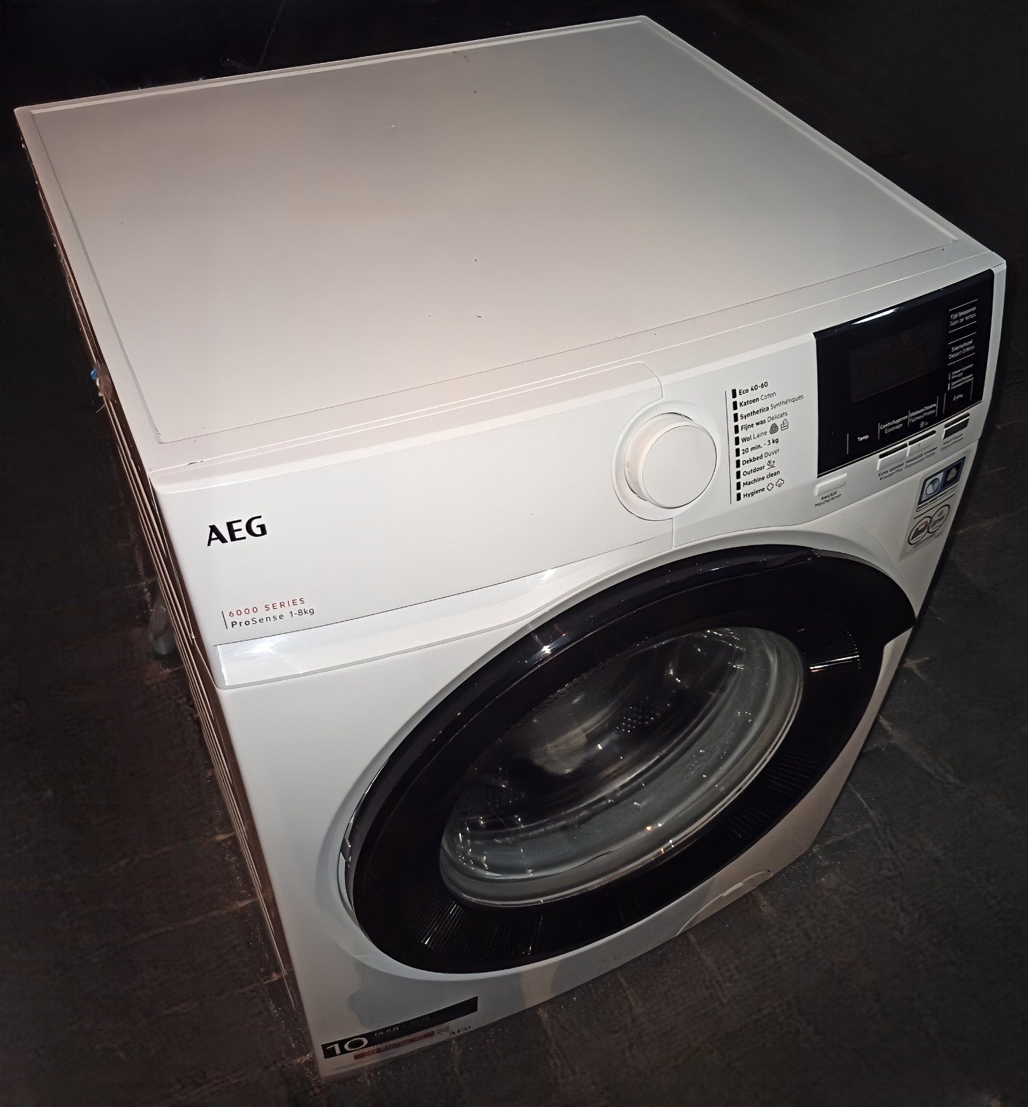 AEG wasmachine A klasse 8kg ÖKOInverter Motor, Ophalen of Verzenden
