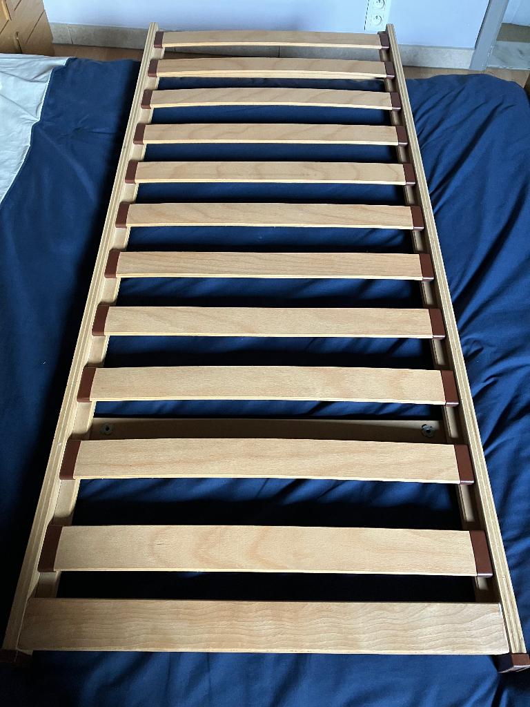 Houten lattenbodem voor kinderbed, Ophalen, 70 tot 85 cm, Zo goed als nieuw, Lattenbodem