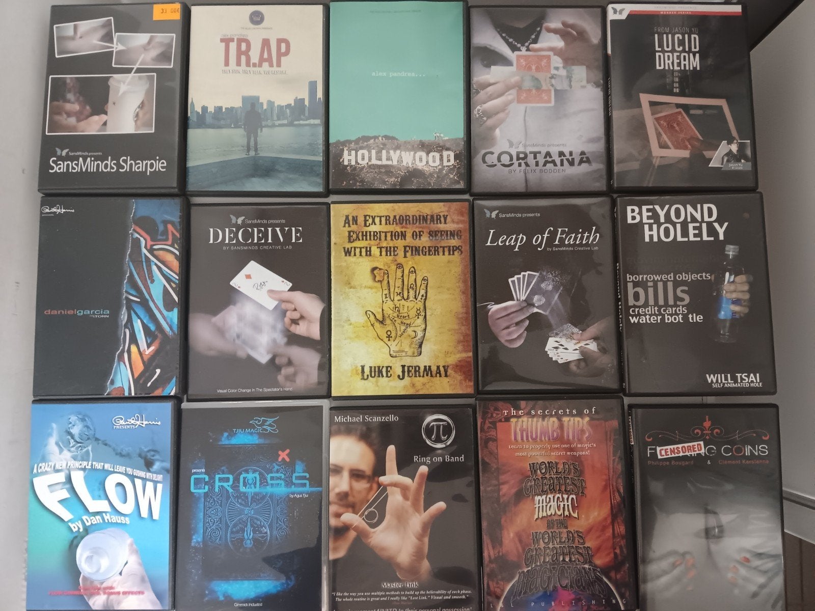 Des tours de magie, 15 DVD expliquant comment fonctionnent l, Français, Tous les âges, Comme neuf, Autres genres