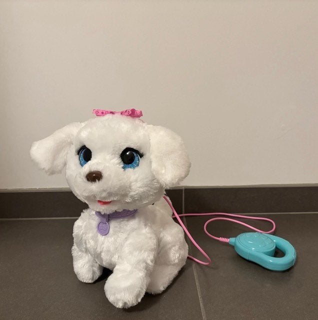 Furreal wit hondje, Ophalen, Wit