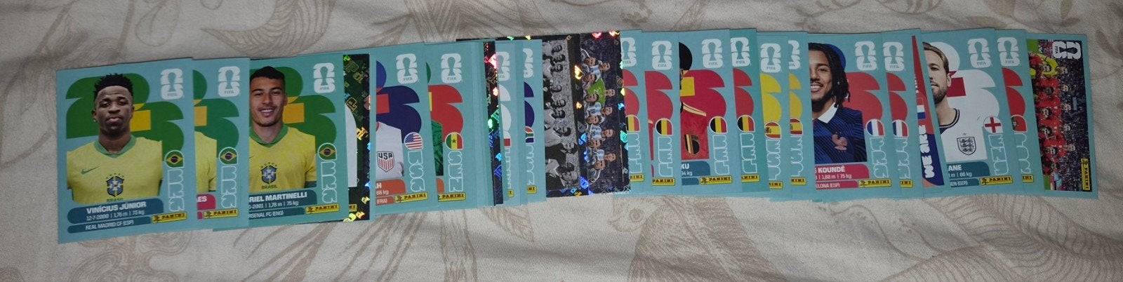 lot de 38 stickers Panini Coupe du Monde 2026, Envoi, Neuf, Autres types