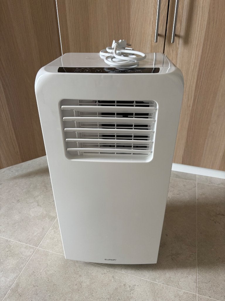 Mobiele airco, Elektronische apparatuur, Ophalen, 2 snelheden, Zo goed als nieuw, Koelen en Ontvochtigen