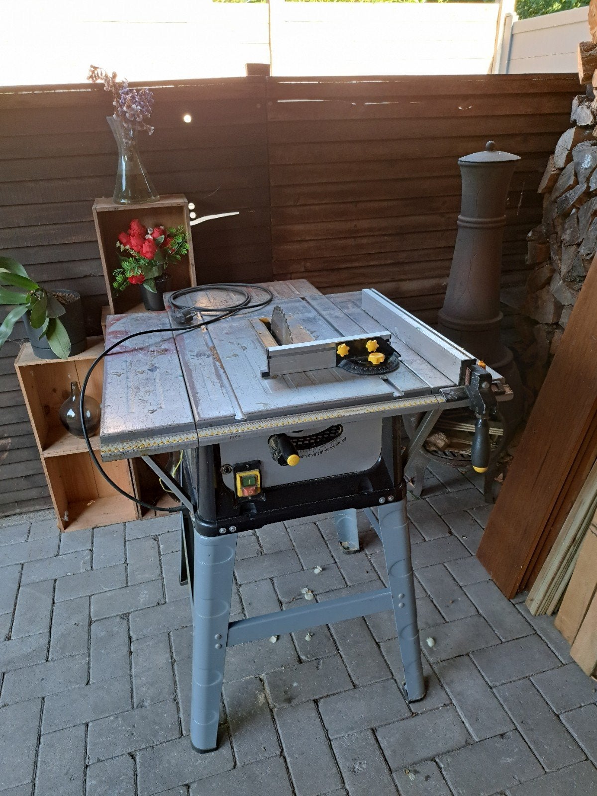Zaagtafel, Topcraft, 1200 watts ou plus, Moins de 30 mm, Enlèvement