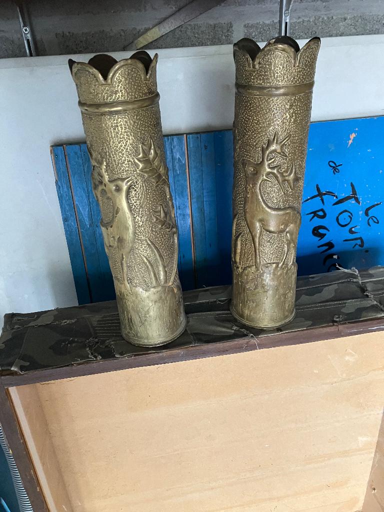 Bewerkte hulzen, Antiek en Kunst, Ophalen of Verzenden